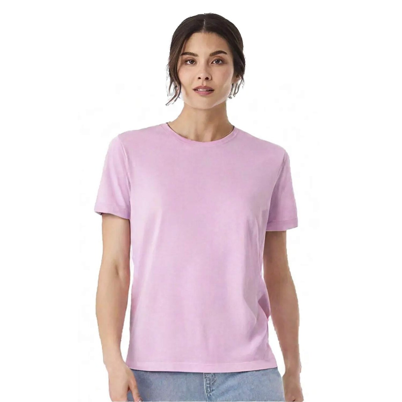 BELLA + CANVAS Lightweight Crewneck Short Sleeve Jersey T-Shirt for Everyday Basics & Casual Layering Tee